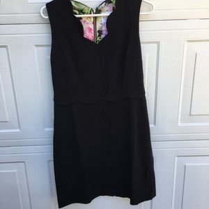 NWT NICOLE MILLER SCALLOPED  MINI DRESS size 6